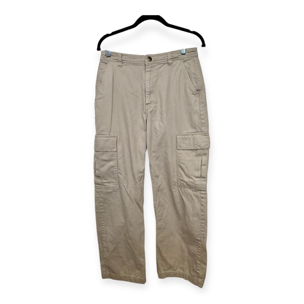 Cotton On Khaki Cargo Pants Utility Straight Leg Gorpcore Streetwear Size 6